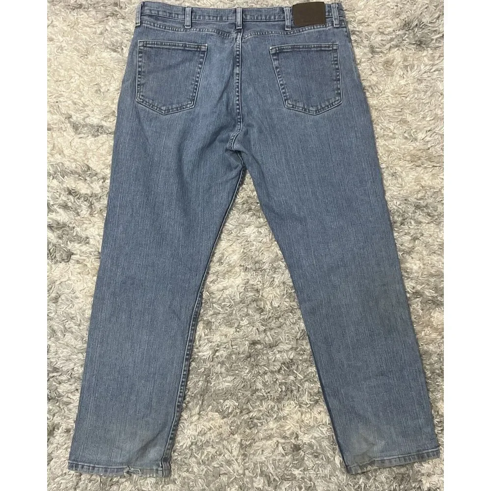 Wrangler✨ 36x30 Relaxed Fit Blue Jeans Heavy Denim Quality Old School Vintage‎